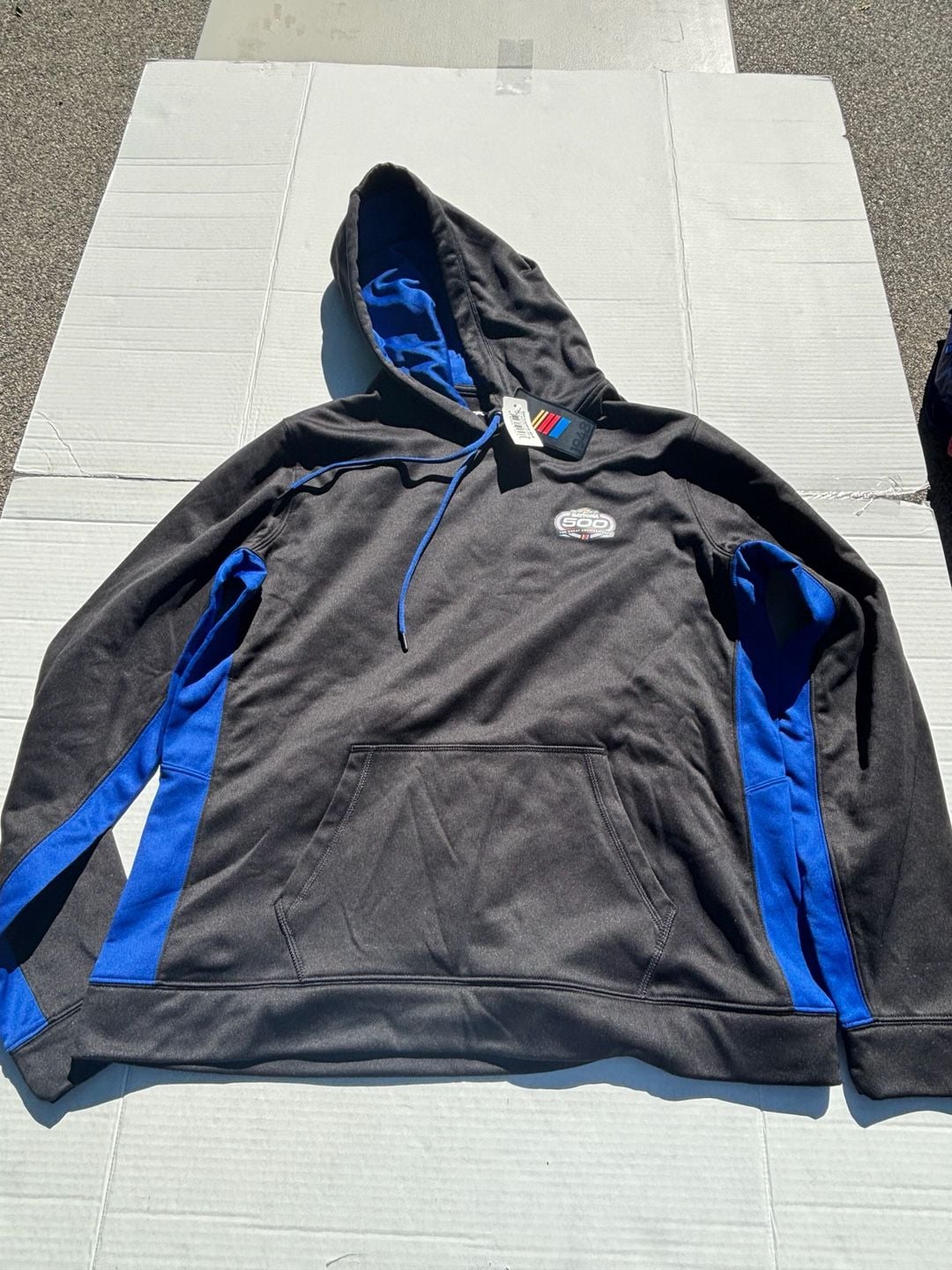 SportTek 2023 Daytona 500 The Great American Race Fleece Hoodie Womens Xl New